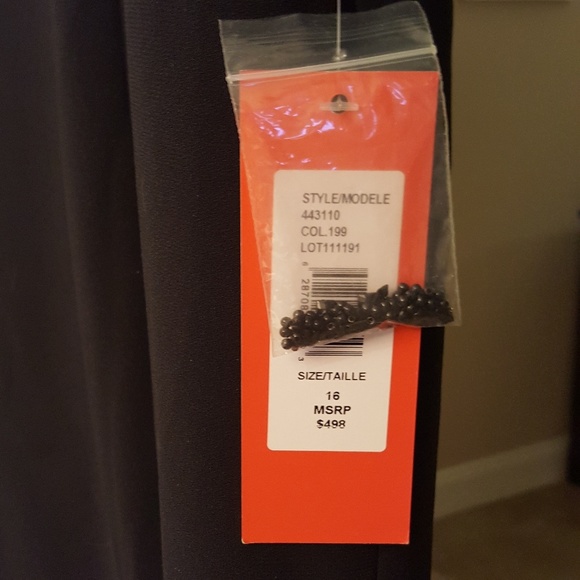 💜MONIQUE LHUILLIER LBD💜NWT💜 - Picture 2 of 8